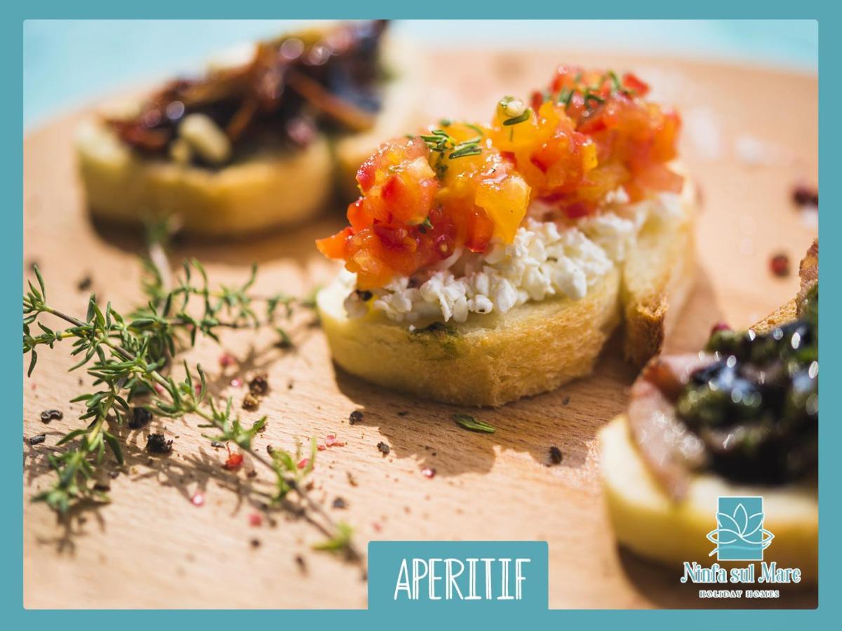 Ninfa Sul Mare Apartments 50 M E T R I Dal Mare Best Breakfast And Free Parking קאפו ואטיצ'אנו מראה חיצוני תמונה