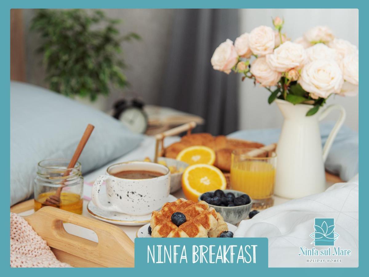Ninfa Sul Mare Apartments 50 M E T R I Dal Mare Best Breakfast And Free Parking קאפו ואטיצ'אנו מראה חיצוני תמונה