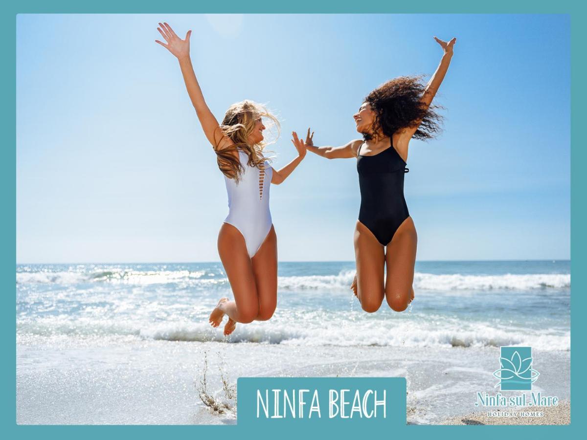 Ninfa Sul Mare Apartments 50 M E T R I Dal Mare Best Breakfast And Free Parking קאפו ואטיצ'אנו מראה חיצוני תמונה